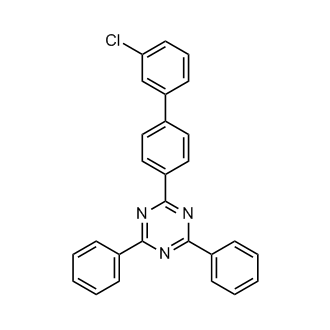 2-(3'-Chloro-[1,1'-biphenyl]-4-yl)-4,6-diphenyl-1,3,5-triazine
