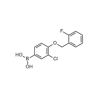 (3-Chloro-4-((2-fluorobenzyl)oxy)phenyl)boronic acid