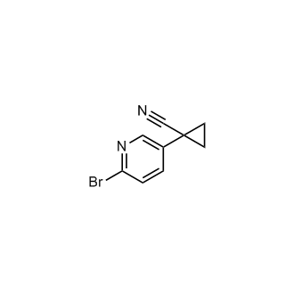 1-(6-Bromopyridin-3-yl)cyclopropanecarbonitrile