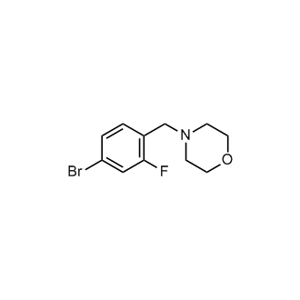 4-(4-Bromo-2-fluorobenzyl)morpholine