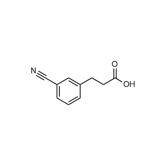 3-Cyanobenzenepropanoic acid