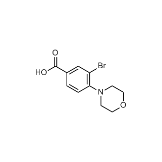 3-Bromo-4-morpholinobenzoic acid