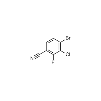 4-Bromo-3-chloro-2-fluorobenzonitrile