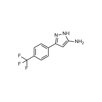 3-(4-(Trifluoromethyl)phenyl)-1H-pyrazol-5-amine