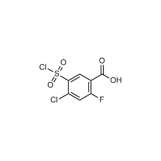 4-Chloro-5-(chlorosulfonyl)-2-fluorobenzoic acid