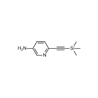 6-((Trimethylsilyl)ethynyl)pyridin-3-amine