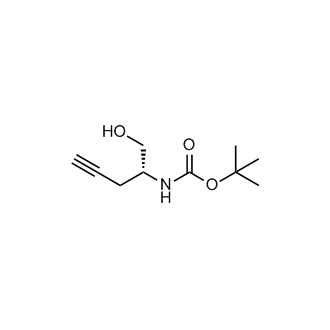 (R)-tert-Butyl (1-hydroxypent-4-yn-2-yl)carbamate