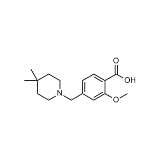 4-((4,4-Dimethylpiperidin-1-yl)methyl)-2-methoxybenzoic acid