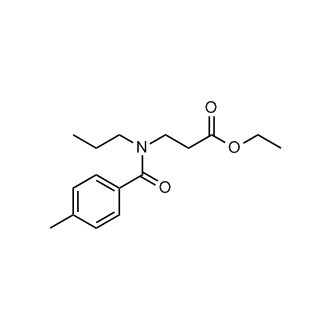 Ethyl 3-(4-methyl-N-propylbenzamido)propanoate