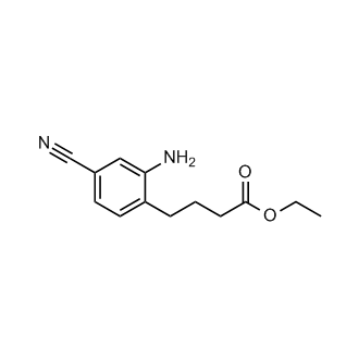 Ethyl 4-(2-amino-4-cyanophenyl)butanoate