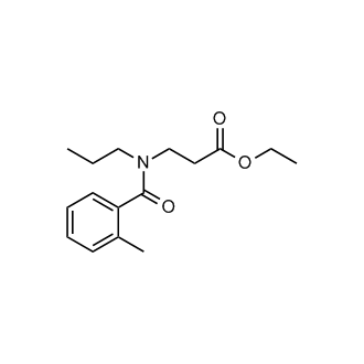 Ethyl 3-(2-methyl-N-propylbenzamido)propanoate