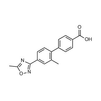 2'-Methyl-4'-(5-methyl-1,2,4-oxadiazol-3-yl)-[1,1'-biphenyl]-4-carboxylic acid