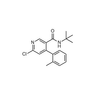 N-(tert-Butyl)-6-chloro-4-(o-tolyl)nicotinamide