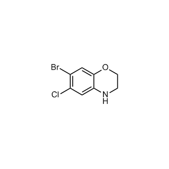 7-Bromo-6-chloro-3,4-dihydro-2H-benzo[b][1,4]oxazine
