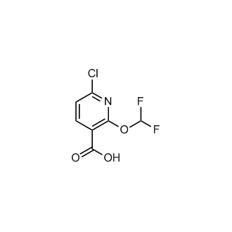 6-Chloro-2-(difluoromethoxy)nicotinic acid
