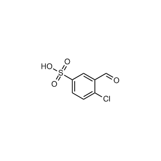 4-Chloro-3-formylbenzenesulfonic acid