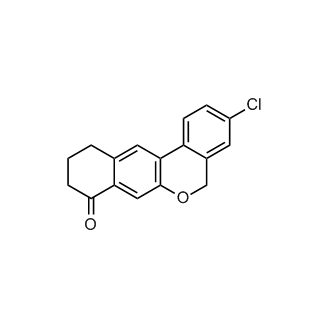3-Chloro-10,11-dihydro-5H-dibenzo[c,g]chromen-8(9H)-one