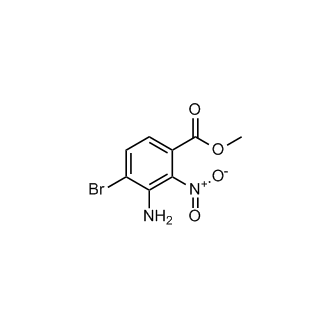 Methyl 3-amino-4-bromo-2-nitrobenzoate