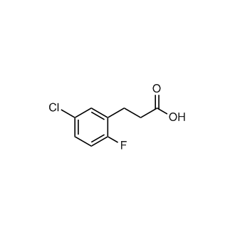 3-(5-Chloro-2-fluorophenyl)propanoic acid