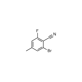 2-Bromo-6-fluoro-4-methylbenzonitrile