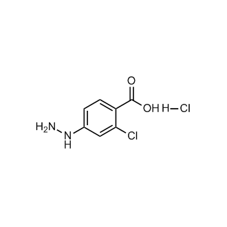 2-Chloro-4-hydrazinylbenzoic acid hydrochloride