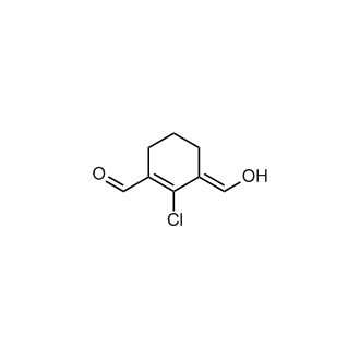 2-Chloro-3-(hydroxymethylene)cyclohex-1-enecarbaldehyde