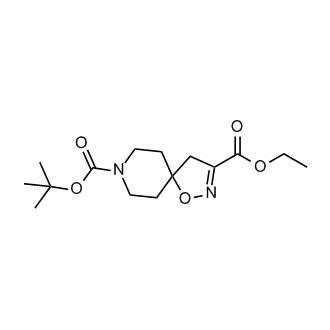 8-tert-Butyl 3-ethyl 1-oxa-2,8-diazaspiro[4.5]dec-2-ene-3,8-dicarboxylate