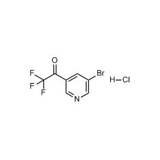 1-(5-Bromopyridin-3-yl)-2,2,2-trifluoroethanone hydrochloride