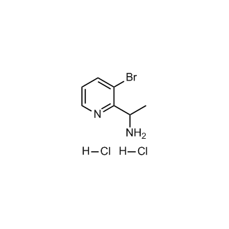 1-(3-Bromopyridin-2-yl)ethan-1-amine dihydrochloride
