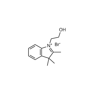 1-(2-Hydroxyethyl)-2,3,3-trimethyl-3H-indol-1-ium bromide