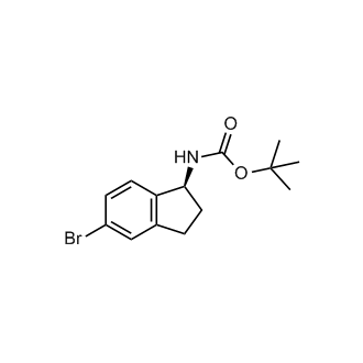 (S)-tert-Butyl (5-bromo-2,3-dihydro-1H-inden-1-yl)carbamate