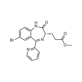 (S)-Methyl 3-(7-bromo-2-oxo-5-(pyridin-2-yl)-2,3-dihydro-1H-benzo[e][1,4]diazepin-3-yl)propanoate