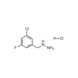 (3-Chloro-5-fluorobenzyl)hydrazine hydrochloride