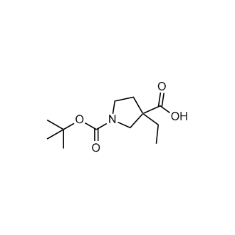 1-[(tert-Butoxy)carbonyl]-3-ethylpyrrolidine-3-carboxylic acid