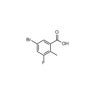 5-Bromo-3-fluoro-2-methylbenzoic acid