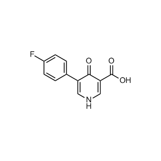5-(4-Fluorophenyl)-4-oxo-1,4-dihydropyridine-3-carboxylic acid