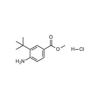 Methyl 4-amino-3-(tert-butyl)benzoate hydrochloride