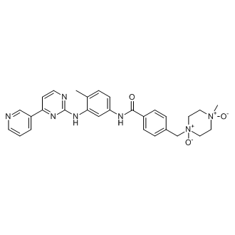 1-methyl-4-(4-((4-methyl-3-((4-(pyridin-3-yl)pyrimidin-2-yl)amino)phenyl)carbamoyl)benzyl)piperazine 1,4-dioxide  (Imatinib Impurity）