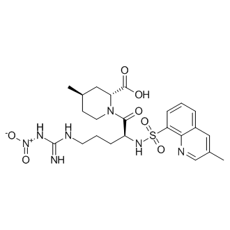 (2R,4R)-1-[(2S)-5-[[Imino(nitroamino)methyl]amino]-2- [[(3-methyl-8-quinolinyl)sulfonyl]amino]-1-oxopentyl]-4-methyl-2-piperidinecarboxylic Acid (Afatinib Impurity）