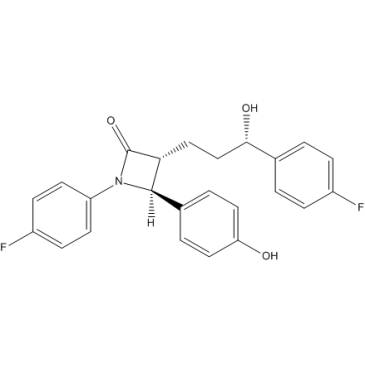 (3R,4S)-1-(4-Fluorophenyl)-3-((S)-3-(4-fluorophenyl)-3-hydroxypropyl)-4-(4-hydroxyphenyl)azetidin-2-one (Ezetimibe Impurity)