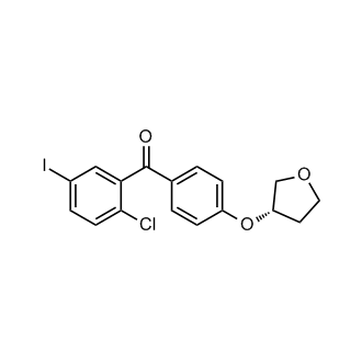 (S)-(2-Chloro-5-iodophenyl)(4-((tetrahydrofuran-3-yl)oxy)phenyl)methanone (Empagliflozin Impurity)