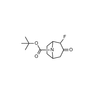 tert-Butyl 2-fluoro-3-oxo-8-azabicyclo[3.2.1]octane-8-carboxylate