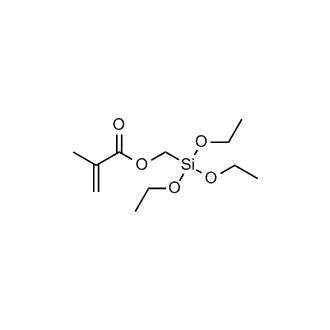 (Triethoxysilyl)methyl methacrylate(stabilizedwithMEHQ)
