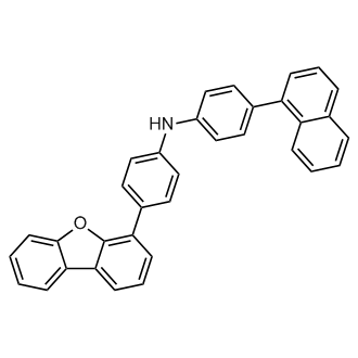 4-(Dibenzo[b,d]furan-4-yl)-N-(4-(naphthalen-1-yl)phenyl)aniline
