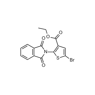 Ethyl 5-bromo-2-(1,3-dioxoisoindolin-2-yl)thiophene-3-carboxylate