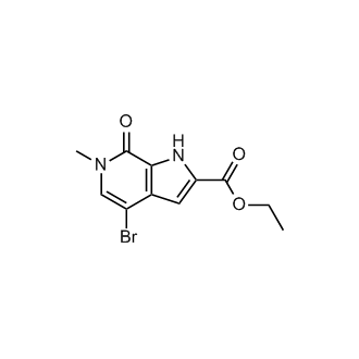 Ethyl 4-bromo-6-methyl-7-oxo-6,7-dihydro-1H-pyrrolo[2,3-c]pyridine-2-carboxylate