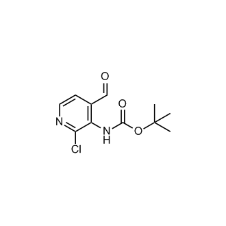 tert-Butyl (2-chloro-4-formylpyridin-3-yl)carbamate
