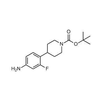 Tert-butyl 4-(4-amino-2-fluorophenyl)piperidine-1-carboxylate