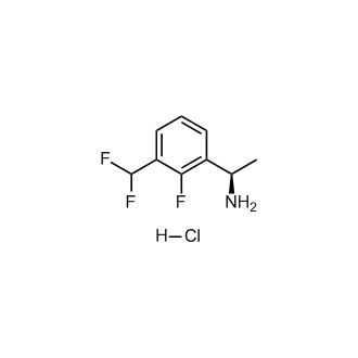 (R)-1-(3-(Difluoromethyl)-2-fluorophenyl)ethan-1-amine hydrochloride