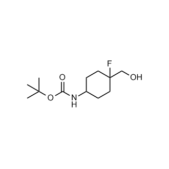 tert-Butyl (4-fluoro-4-(hydroxymethyl)cyclohexyl)carbamate